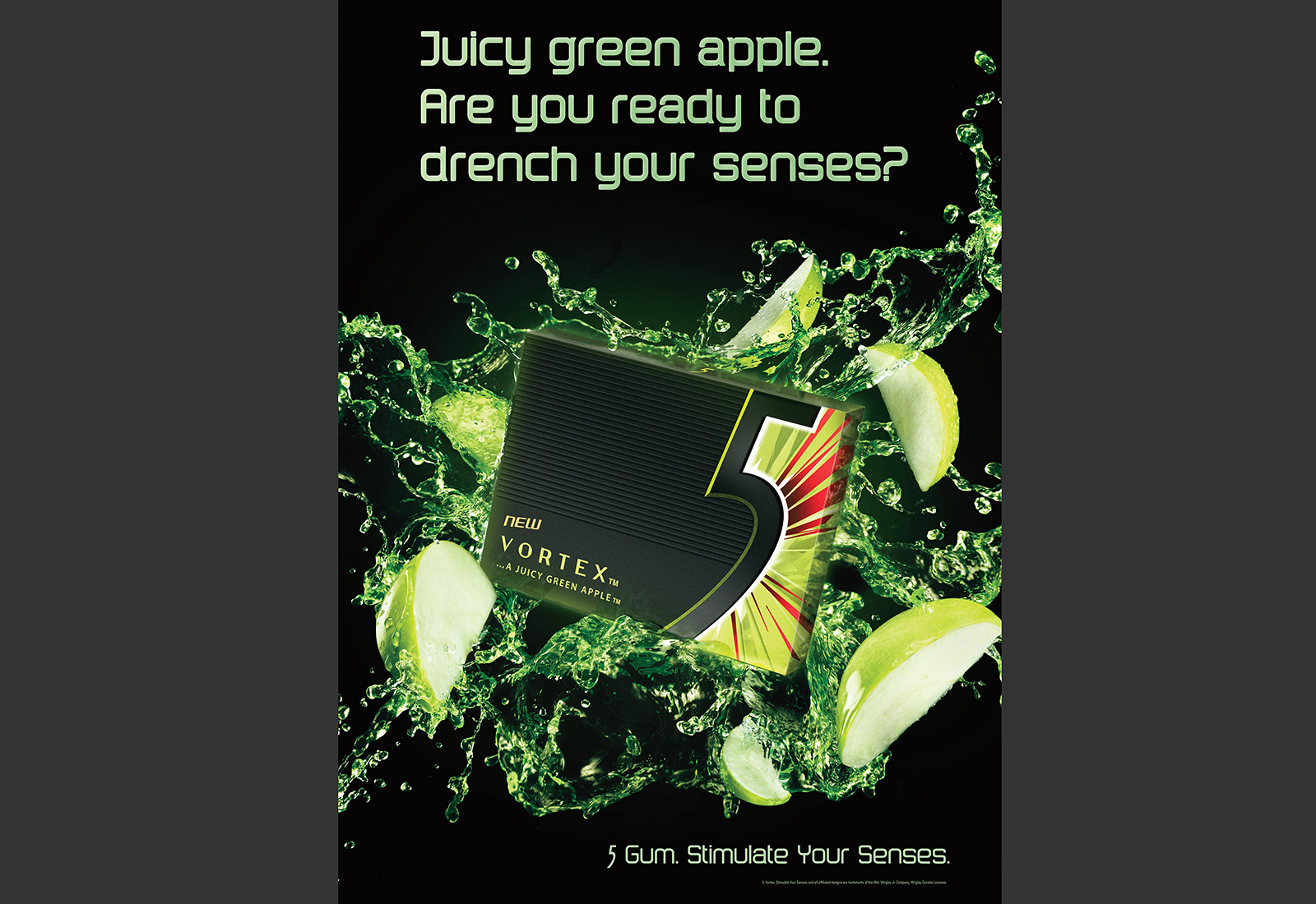 Five Gum: Apple